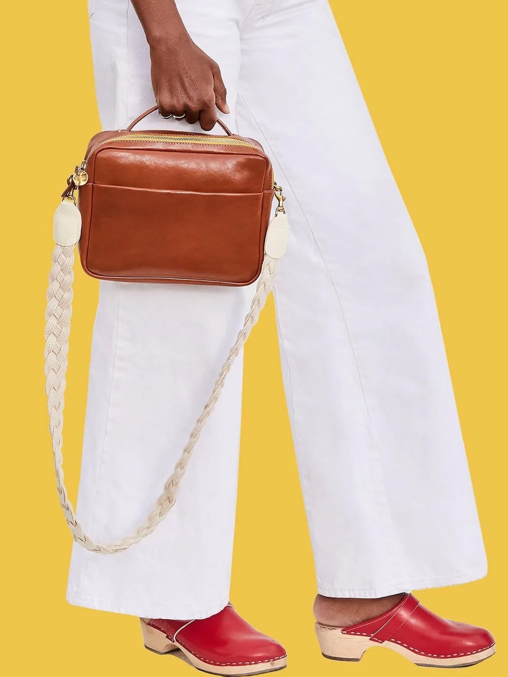 ⭐️Clare V Maribel Purse with different Clare V strap ⭐️